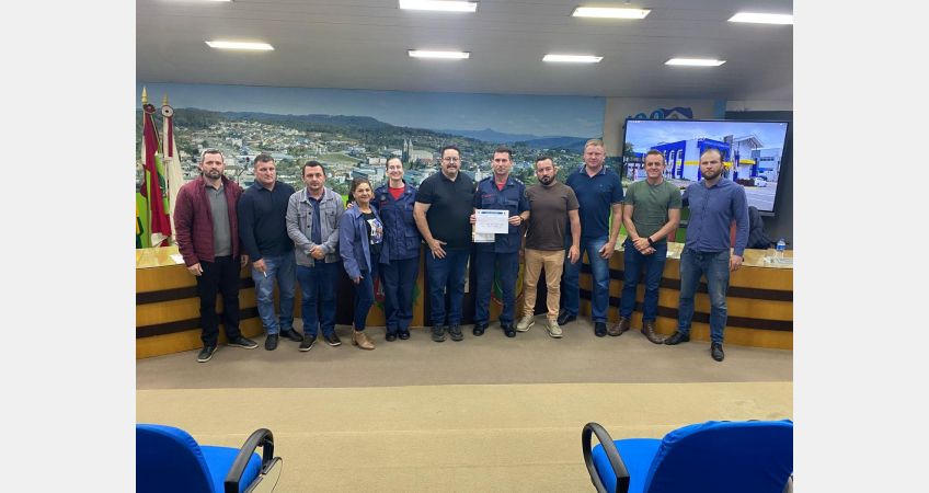 Câmara de Taió aprova Moção de Aplausos aos Bombeiros Câmara de Taió aprova Moção de Aplausos aos Bombeiros