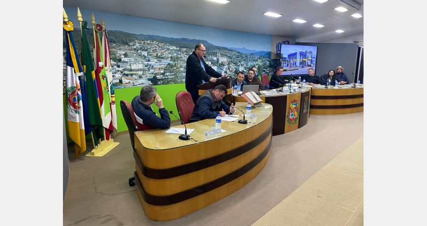 Câmara de Taió debate Secretaria de Agricultura Câmara de Taió debate Secretaria de Agricultura