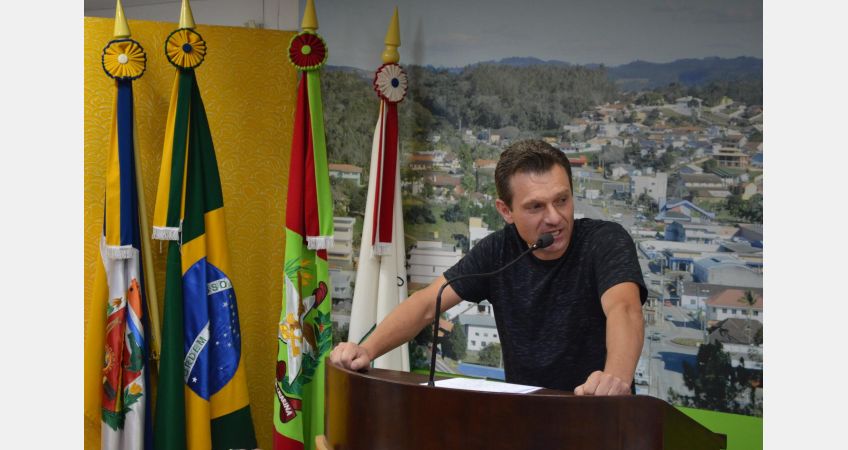 Joel Sandro Macoppi sugere que Taió faça convênio com o IMA Joel Sandro Macoppi sugere que Taió faça convênio com o IMA