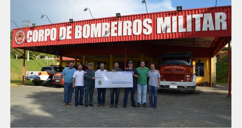 Câmara de Taió devolve R$ 50 mil para a Prefeitura Câmara de Taió devolve R$ 50 mil para a Prefeitura
