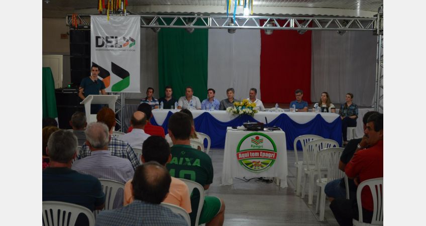 Legislativo acompanha seminário de agricultura em Taió Legislativo acompanha seminário de agricultura em Taió