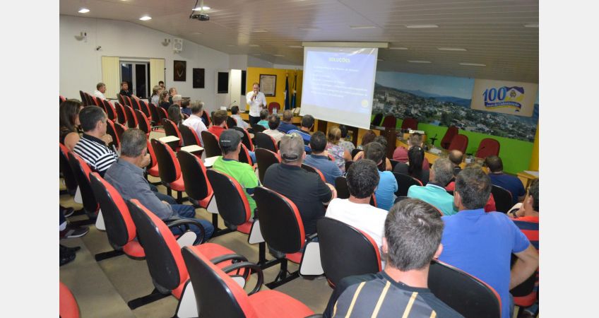 População participa de audiência pública em Taió População participa de audiência pública em Taió