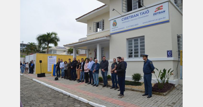 Presidente da Câmara destaca Ciretran em Taió Presidente da Câmara destaca Ciretran em Taió