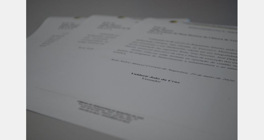 Vereador faz sequência de requerimentos ao Executivo Vereador faz sequência de requerimentos ao Executivo